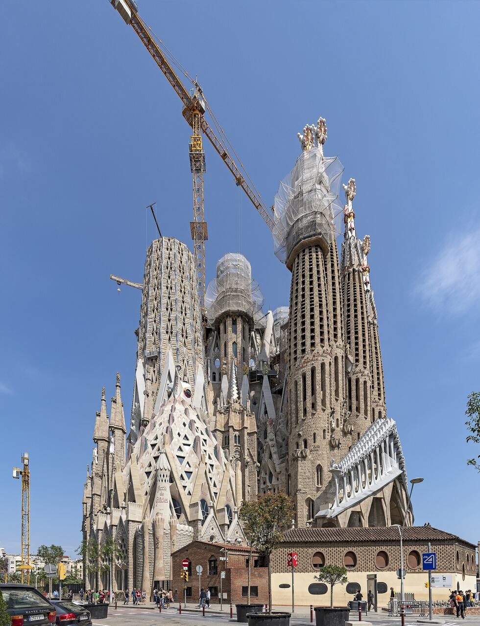 Barcelona sagrada familia exterior