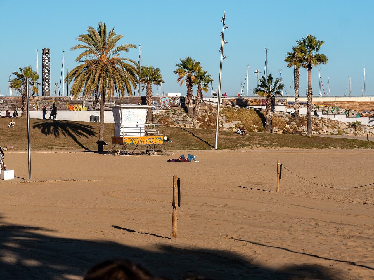 Barcelona beach barceloneta