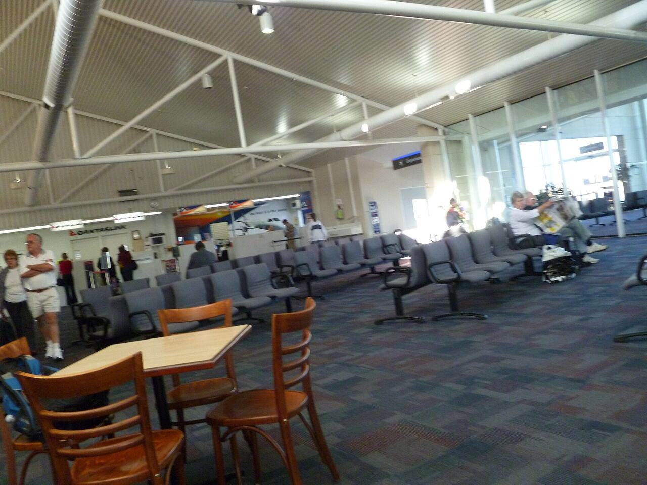 Transfer desk airport passengers help