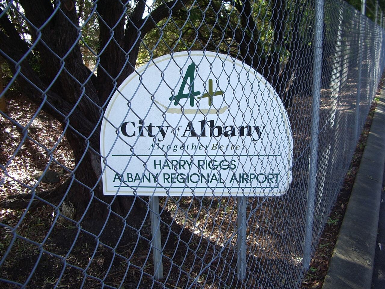 Airport transit connection sign gates